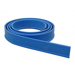 Window Squeegee Replacement (Blue - Soft Rubber)