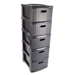 A3 Weave Drawer Storage 5 Drawer (PICKUP ONLY)
