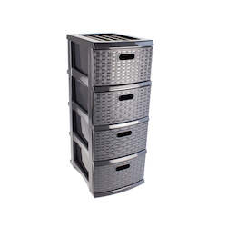 A3 Weave Drawer Storage 4 Drawer (PICKUP ONLY)