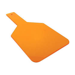 Curing Light Shield Paddle Orange