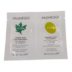 Vagheggi BIO+ Nourishing Essence and 24Hr Face Cream Sample 6ml