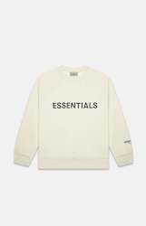 FOG Essentials Cream Crew Neck Sweatshirt