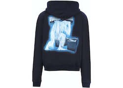 Off-white ice man over hoodie