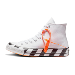 Clothing: Off-white converse Chuck Taylor All-Star 70s