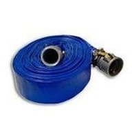 Layflat hose kit with camlocks 76mm x 20m blue