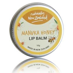 Naturally New Zealand: Naturally NZ Manuka Honey Lip Balm 10g