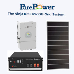 Solar Package: The Ninja Kit (5kW Off-Grid System)