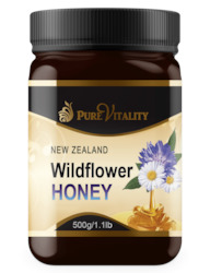 Pharmaceutical preparation (human): Native Wildflower Honey 500g
