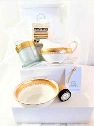Gift: Royal Albert 'Regency' Sugar Bowl & Creamer Gift Box