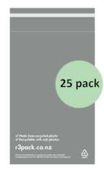Small Packs Recycled Courier Bag  - various sizes available (packs of 25)