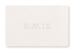 Direct selling - cosmetic, perfume and toiletry: RAAIE Gift Card - Physical