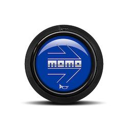 Bicycle and accessory: ARROW POLISHED BLUE (FLAT LIP) Horn Button