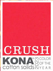 Yardage: Crush KONA Cotton -Colour of the Year 2023