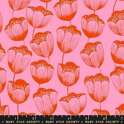 Magic Tulips Orchid FQ - Firefly Sarah Watts for Ruby Star Society