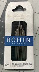 Notions: Bohin Needles Big Eye - Sharps
