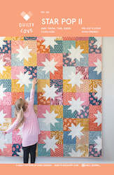 Patterns: Star Pop 2 Quilt Pattern - Quilty Love from Emily Dennis
