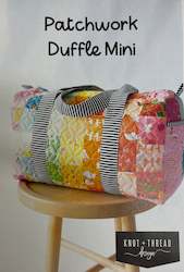 Patterns: Mini Patchwork Duffle Pattern - Knot and Thread Design