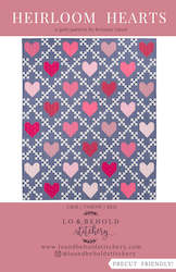 Heirloom Hearts Quilt Pattern - Lo and Behold Stitchery