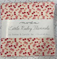 Little Ruby Flannel Charm Squares - Bonnie & Camille for Moda
