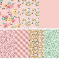 Spring Gardens Pink FQB (7) - My Minds Eye for Riley Blake Designs