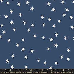 Yardage: Starry Bluebell FQ (2024) - Alexia Marcelle Abegg for Ruby Star Society