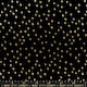 Starry Mini Stars Black and Gold FQ- Alexia Abegg for Ruby Star Society