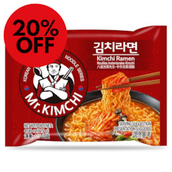Frontpage: Paldo Mr Kimchi Ramen Box