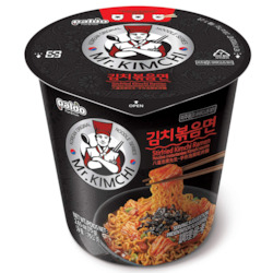 Frontpage: Paldo Mr Kimchi Stir-Fried Ramen Cup Box