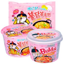 Favourites Boxes: Samyang Carbonara Buldak Hot Chicken Bundle