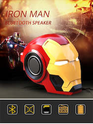 Internet only: Super Cool Iron Man Speaker Gold/Red and Sliver/Grey