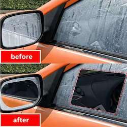 4PCS Car Rearview Mirrors and Windows Anti-Rain/Anti-fog Film