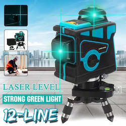 Internet only: Hot Infrared Level Laser Level 12 Lines 3D Self-Leveling 360 Horizontal And Vertical Cross Super Powerful Green Laser Beam Line