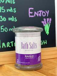 Lavender oil extraction: Bath Salts 150gms