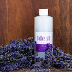 Lavender oil extraction: Bubble Bath