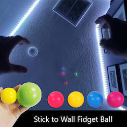 Computer peripherals: Stick To Wall Fidget Ball