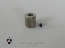 Internet only: Stainless Extruder Gear