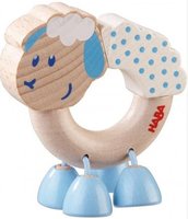 Little sheep clutching toy by haba