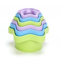 Stacking cups by green toys