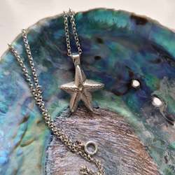 Starfish Necklace - Sterling Silver