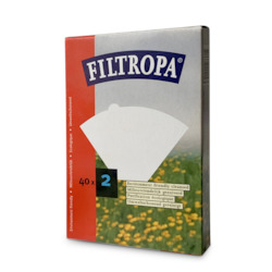 Coffee: #2 Coffee Filter Papers (2 x 40 pack or 2 x Boxes)