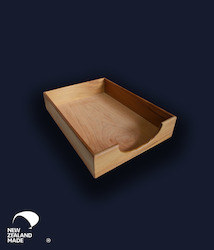 Wood: Rimu In/Out Tray