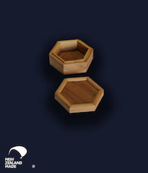 Wood: Hexagonal Rimu Box Small