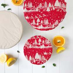 Manufacturing: WINTER CHRISTMAS | Bowl cover set of three