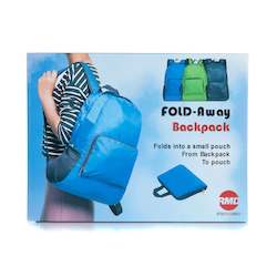Frontpage: Fold Away Backpack