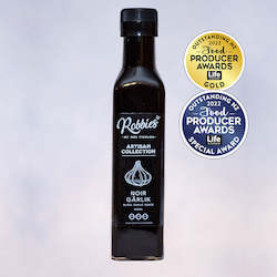 Sauces: Artisan Collection - Noir GÃ¤rlik - Black Garlic Sauce Gluten Free 250ml