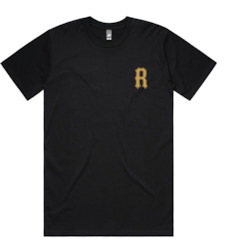 Coffee: ROCKET EMBROIDERED "R" SHIRT