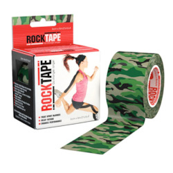 Rocktape Camo Green Pattern 5cm x 5mtr Roll