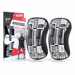 Protective Accessories: Rocktape Assassins Knee Sleeve - Manifesto 5mm