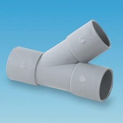 UK 28mm Push Fit Y Pipe connector