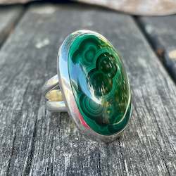 Jewellery: Malachite ring